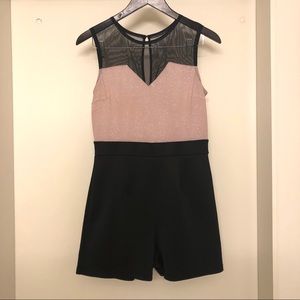 ENFOCUS STUDIO GLITTER ROMPER, SIZE 6